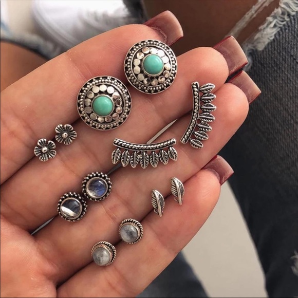 Jewelry - 🆕 Boho Earring Set of 6 Pairs